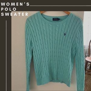 Crewneck Polo Sweater- Large